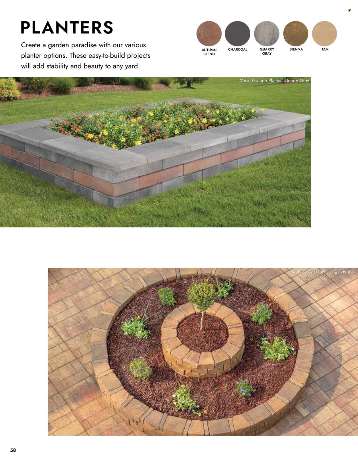 MENARDS ad - Outdoor Living Block Catalog