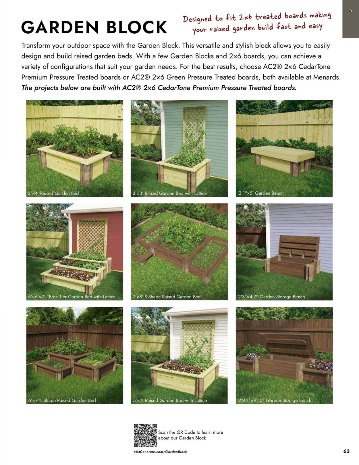 MENARDS ad - Outdoor Living Block Catalog