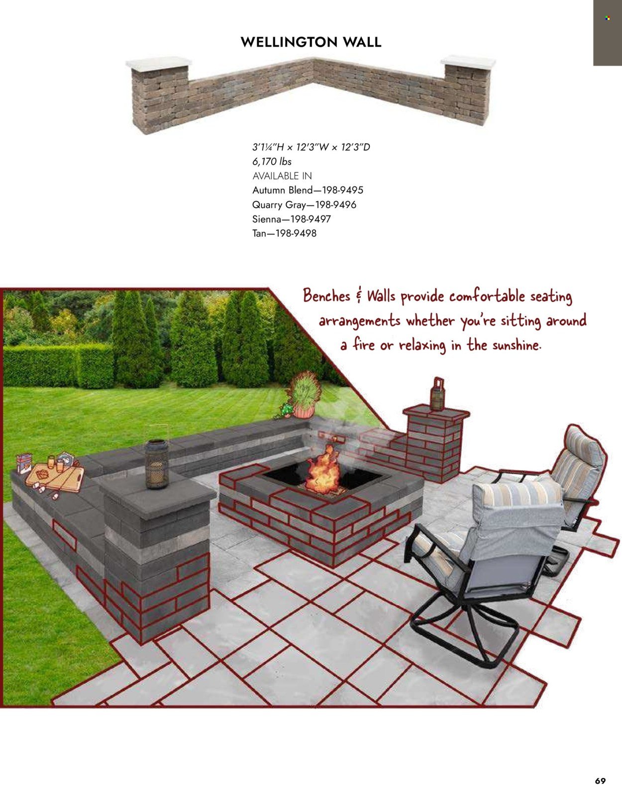 MENARDS ad - Outdoor Living Block Catalog