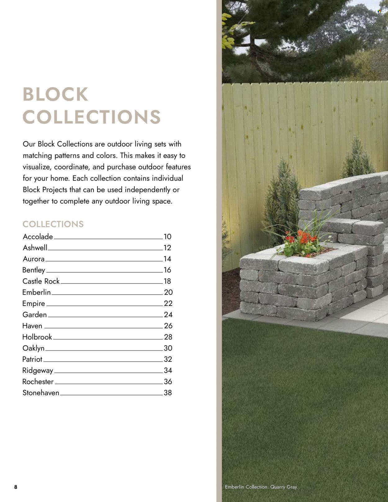 MENARDS ad - Outdoor Living Block Catalog