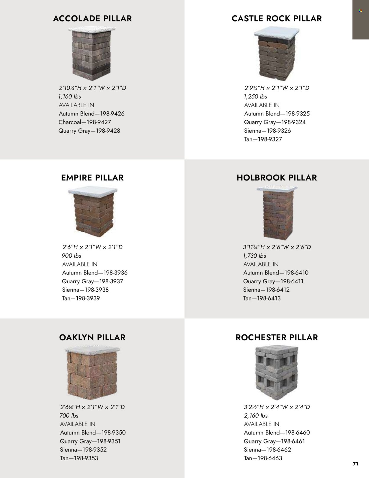 MENARDS ad - Outdoor Living Block Catalog