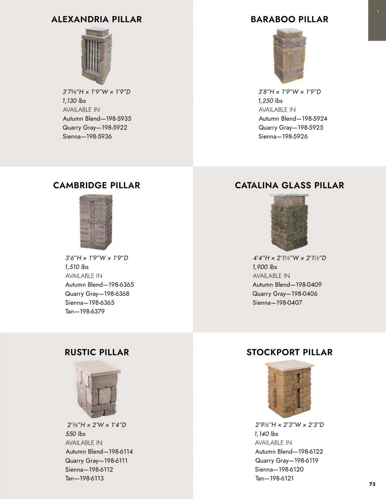 MENARDS ad - Outdoor Living Block Catalog