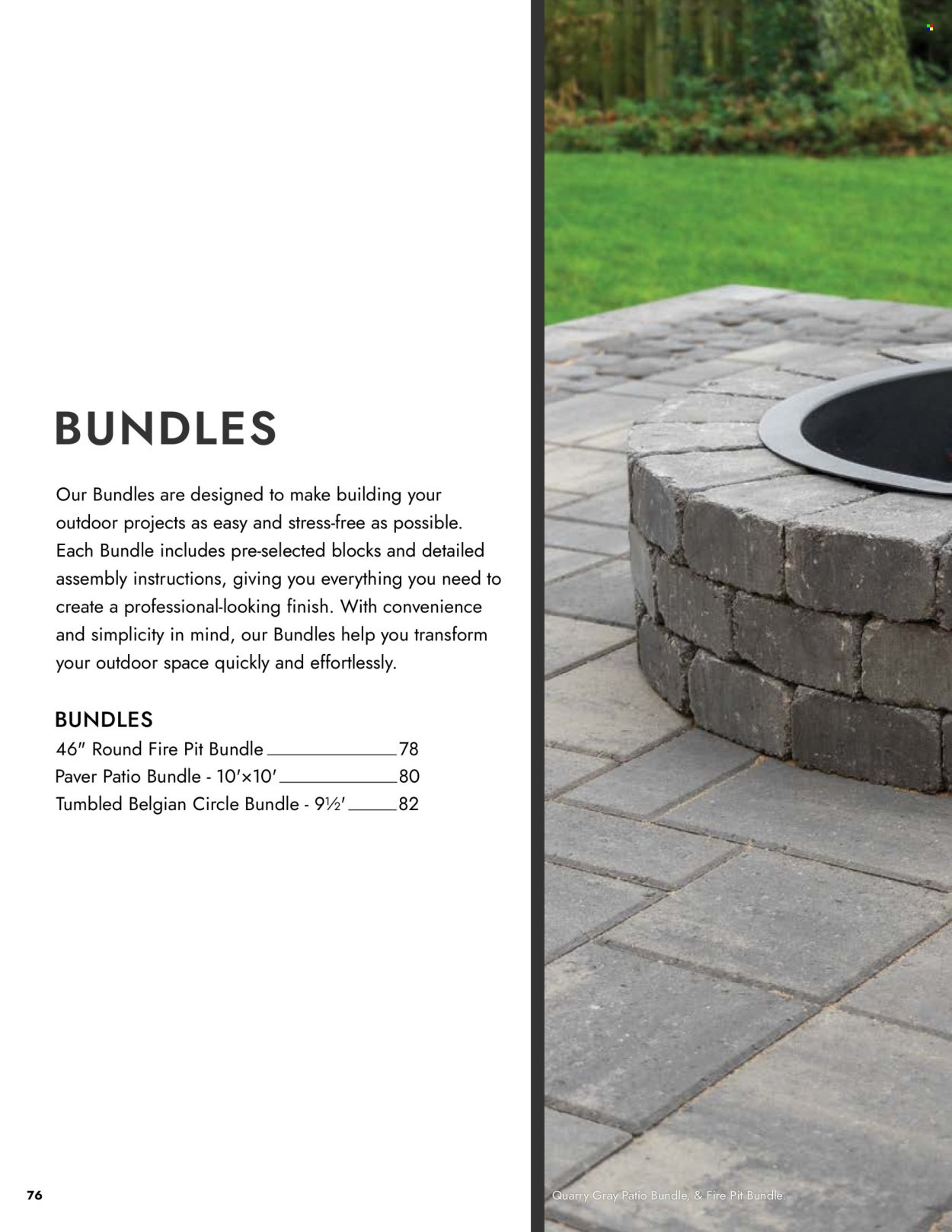 MENARDS ad - Outdoor Living Block Catalog