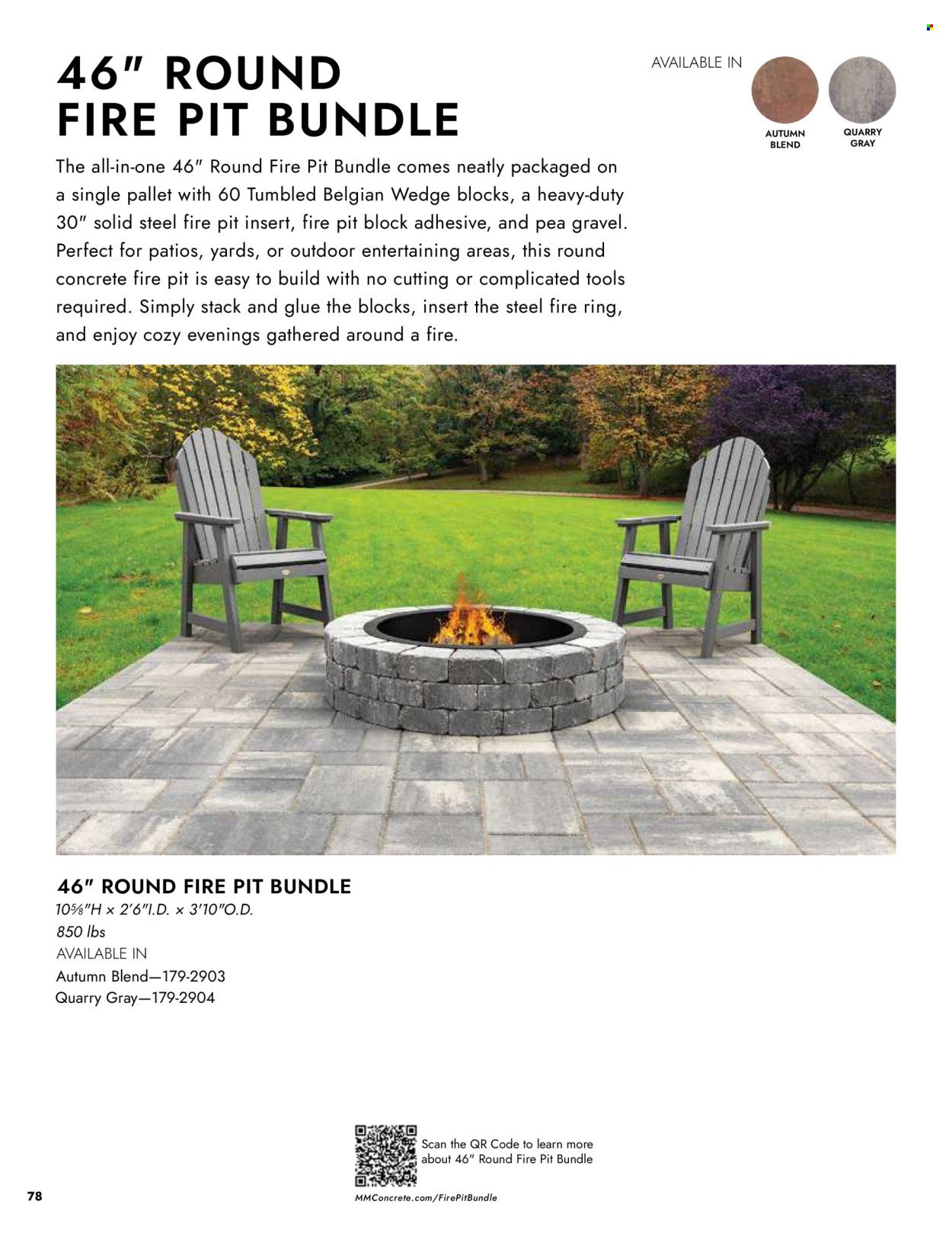 MENARDS ad - Outdoor Living Block Catalog