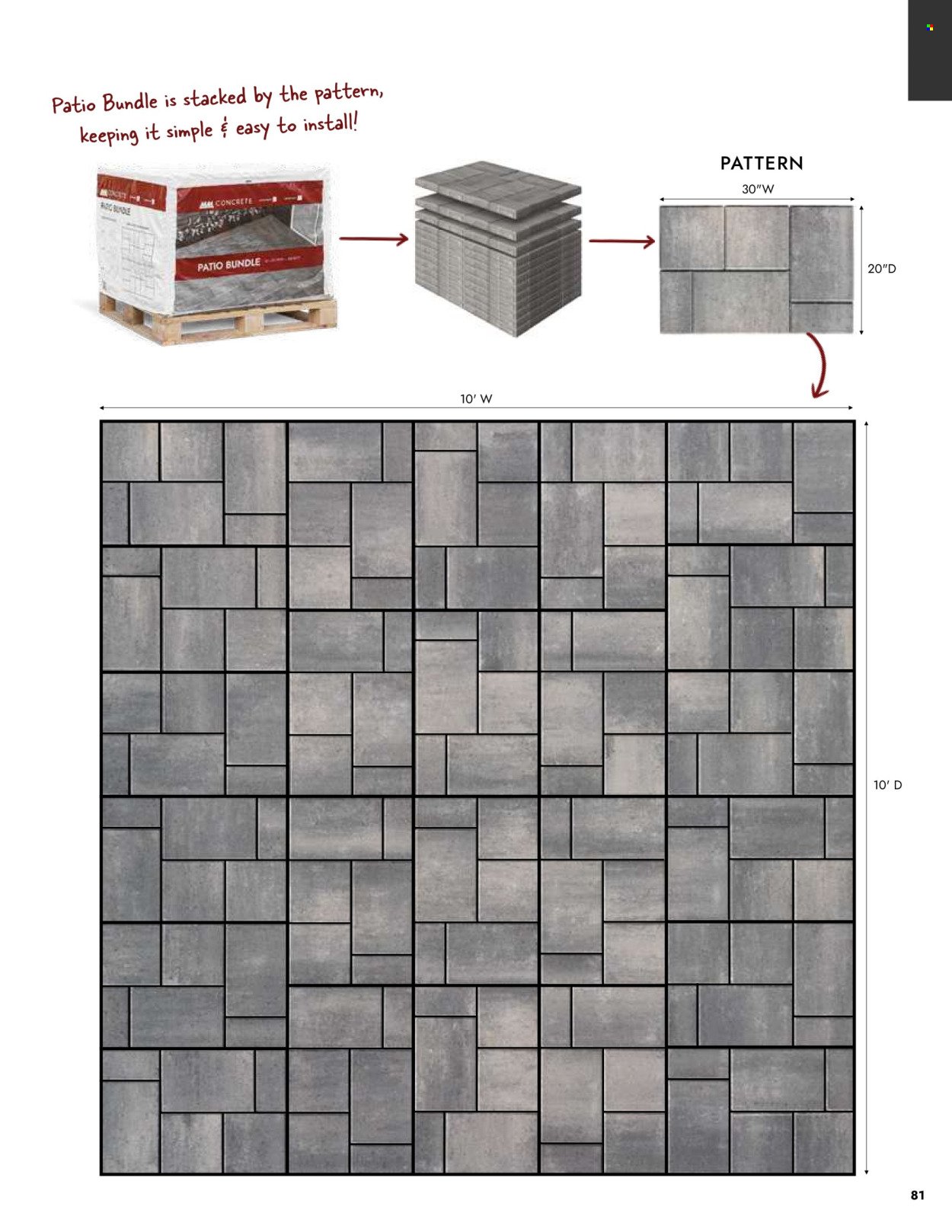 MENARDS ad - Outdoor Living Block Catalog