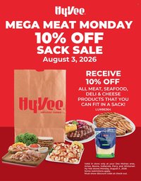 HY-VEE ad - Mega Meat Monday