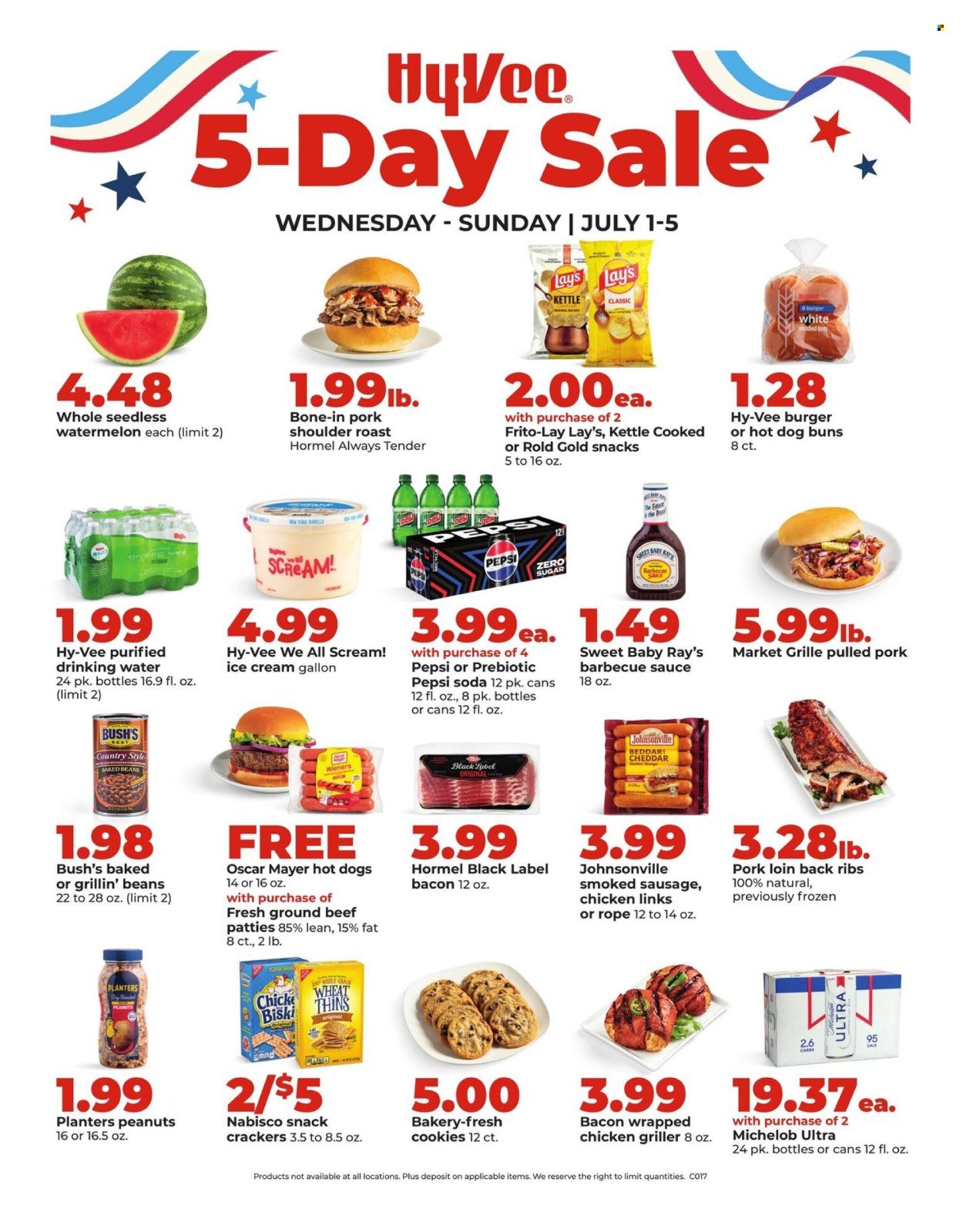 HY-VEE ad - 5-Day Sale