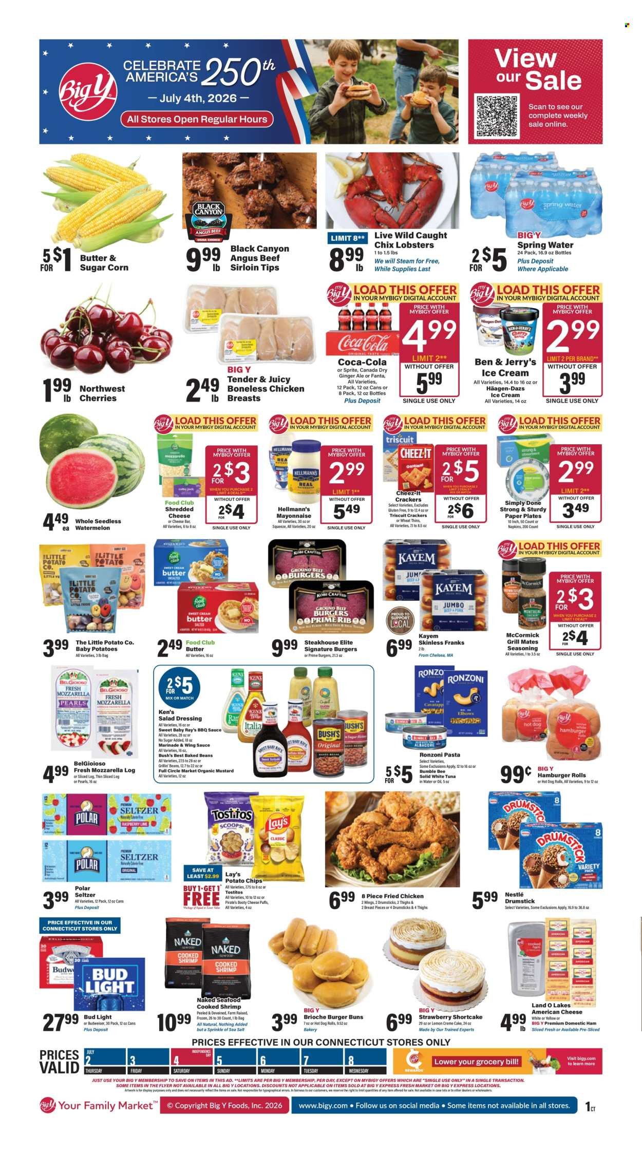 BIG Y ad - Weekly Ad