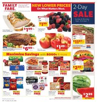 FAMILY FARE ad - Weekly Ad