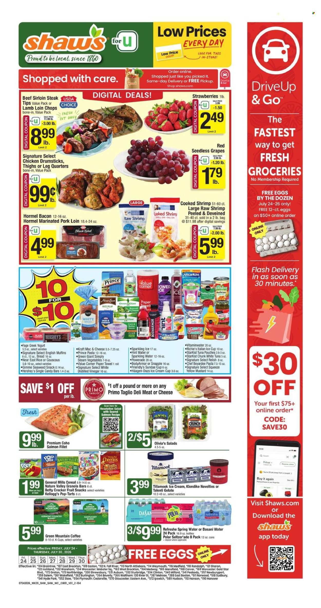 SHAW’S ad - Weekly Ad