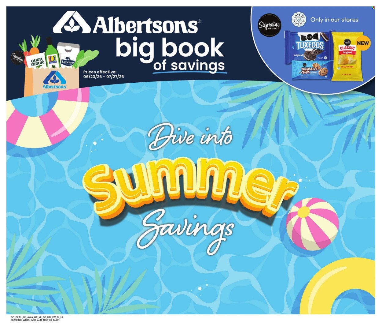 ALBERTSONS ad - Big Book of Savings