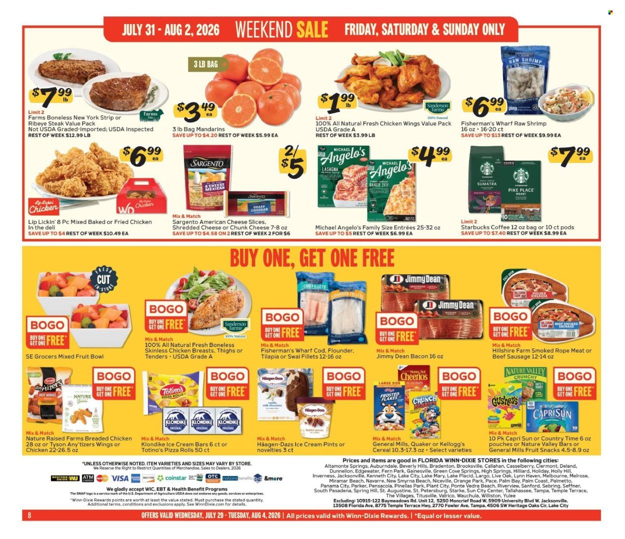 WINN DIXIE ad - Weekly Ad