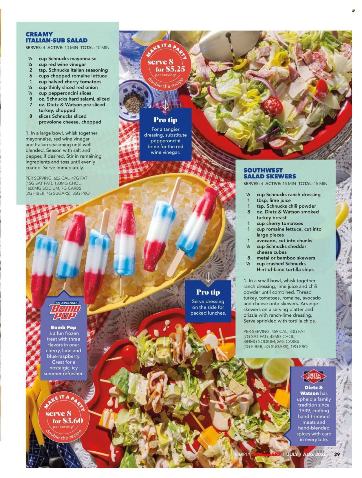 SCHNUCKS ad - Simply Schnucks