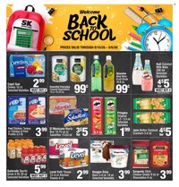 SUPER KING MARKETS ad - Back To School