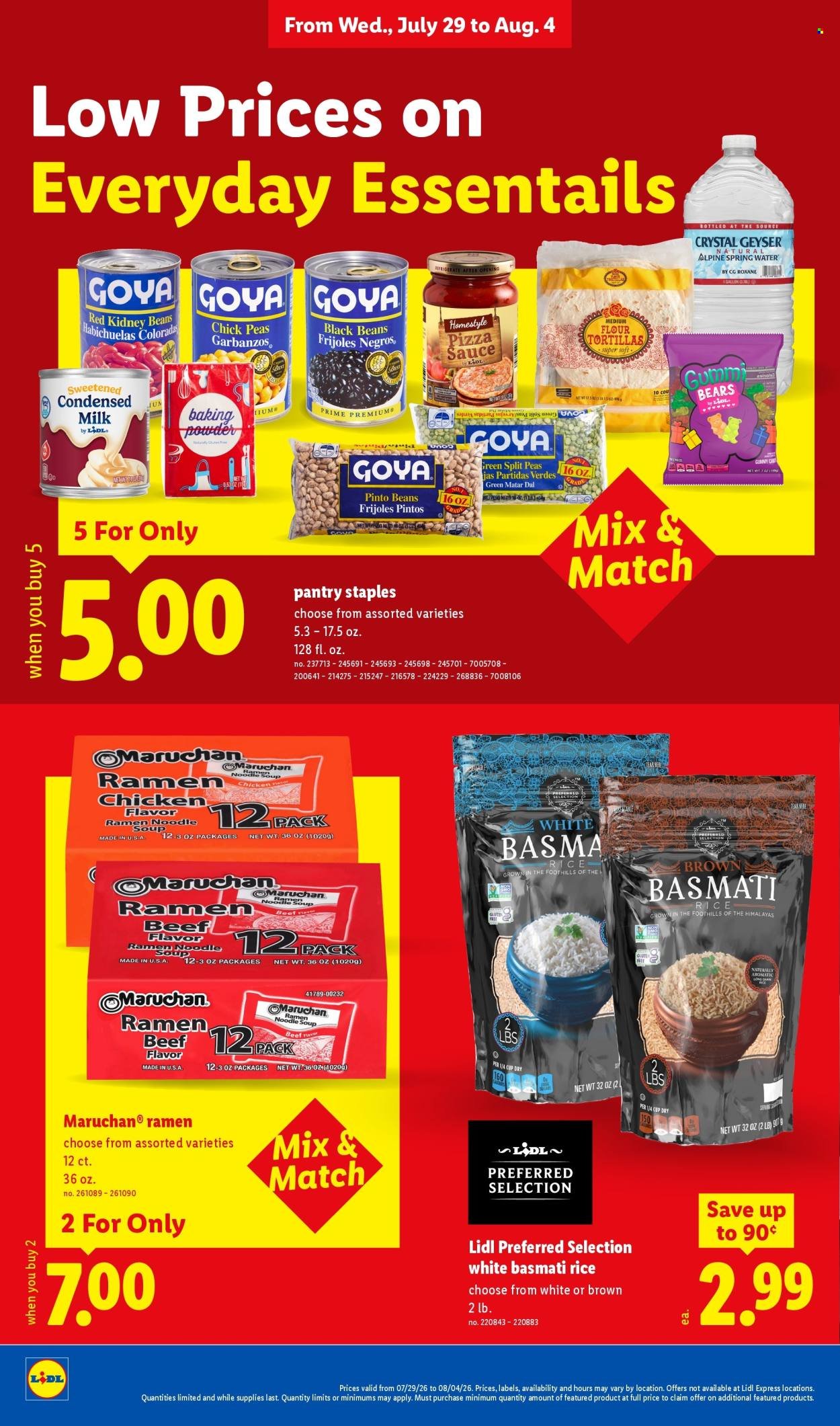LIDL ad - Weekly Ad