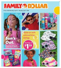 FAMILY DOLLAR ad - Spring/Summer Book
