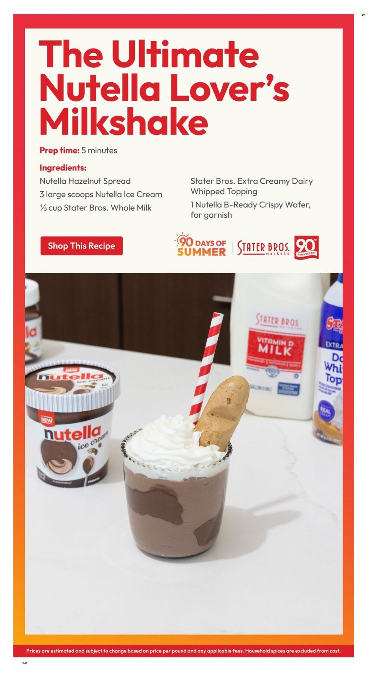 STATER BROS. ad - Weekly Ad