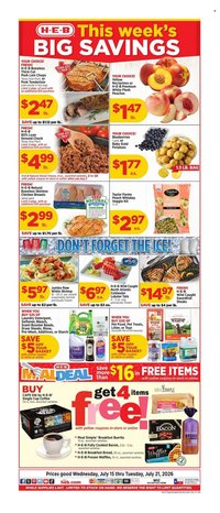 H-E-B ad - Weekly Ad