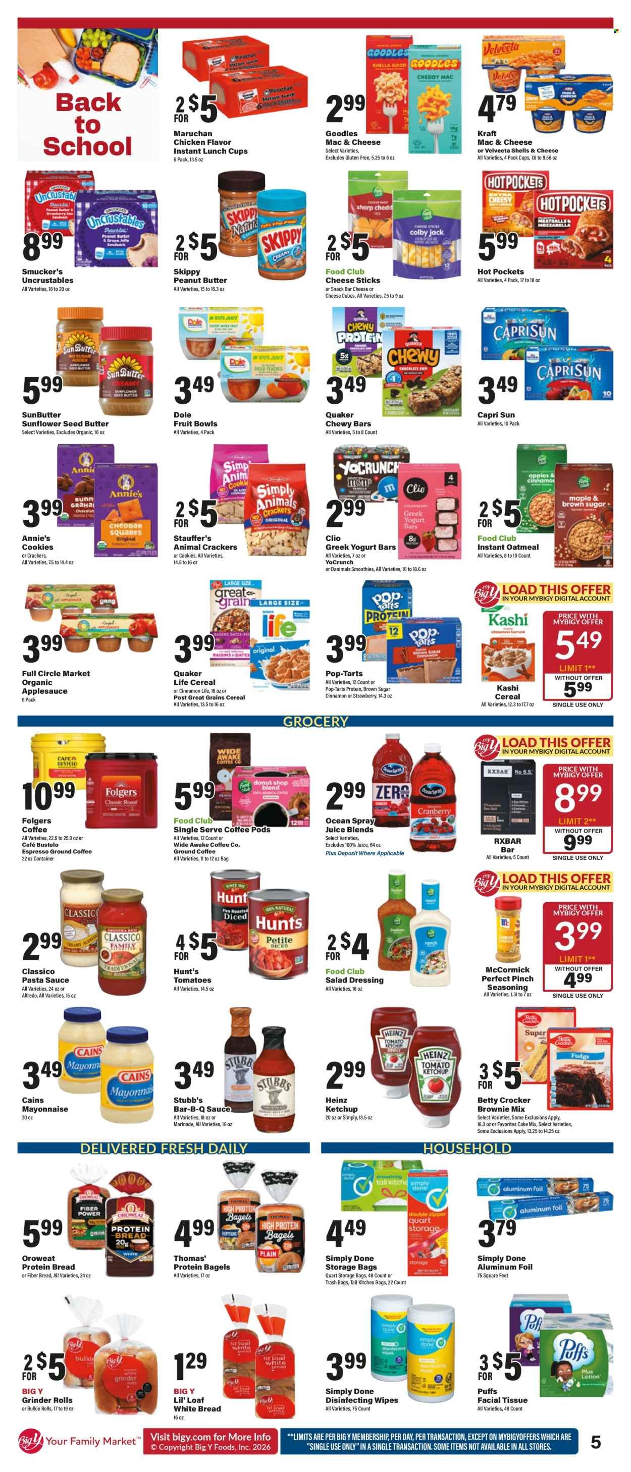 BIG Y ad - Weekly Ad