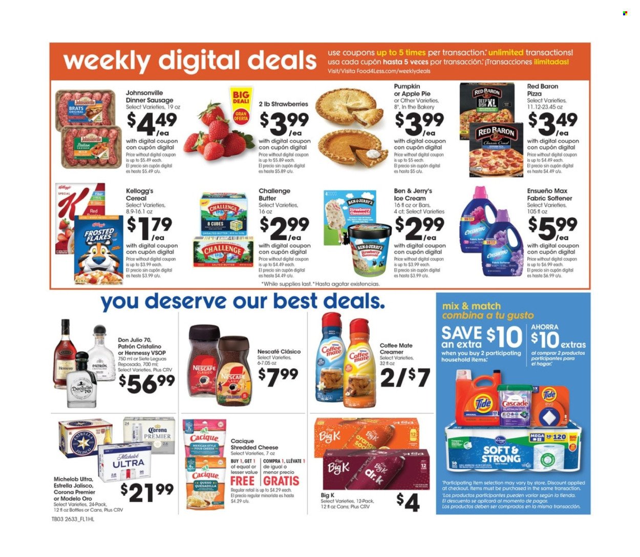 FOOD 4 LESS ad - Weekly Ad