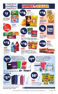 FAMILY DOLLAR ad - Weekly Ad