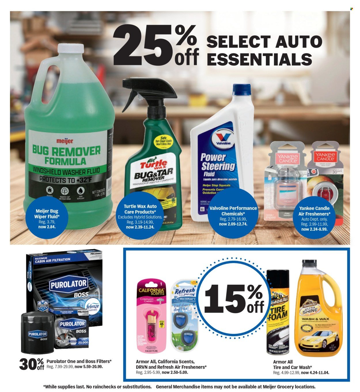 MEIJER ad - College Vibes. Real Low Prices