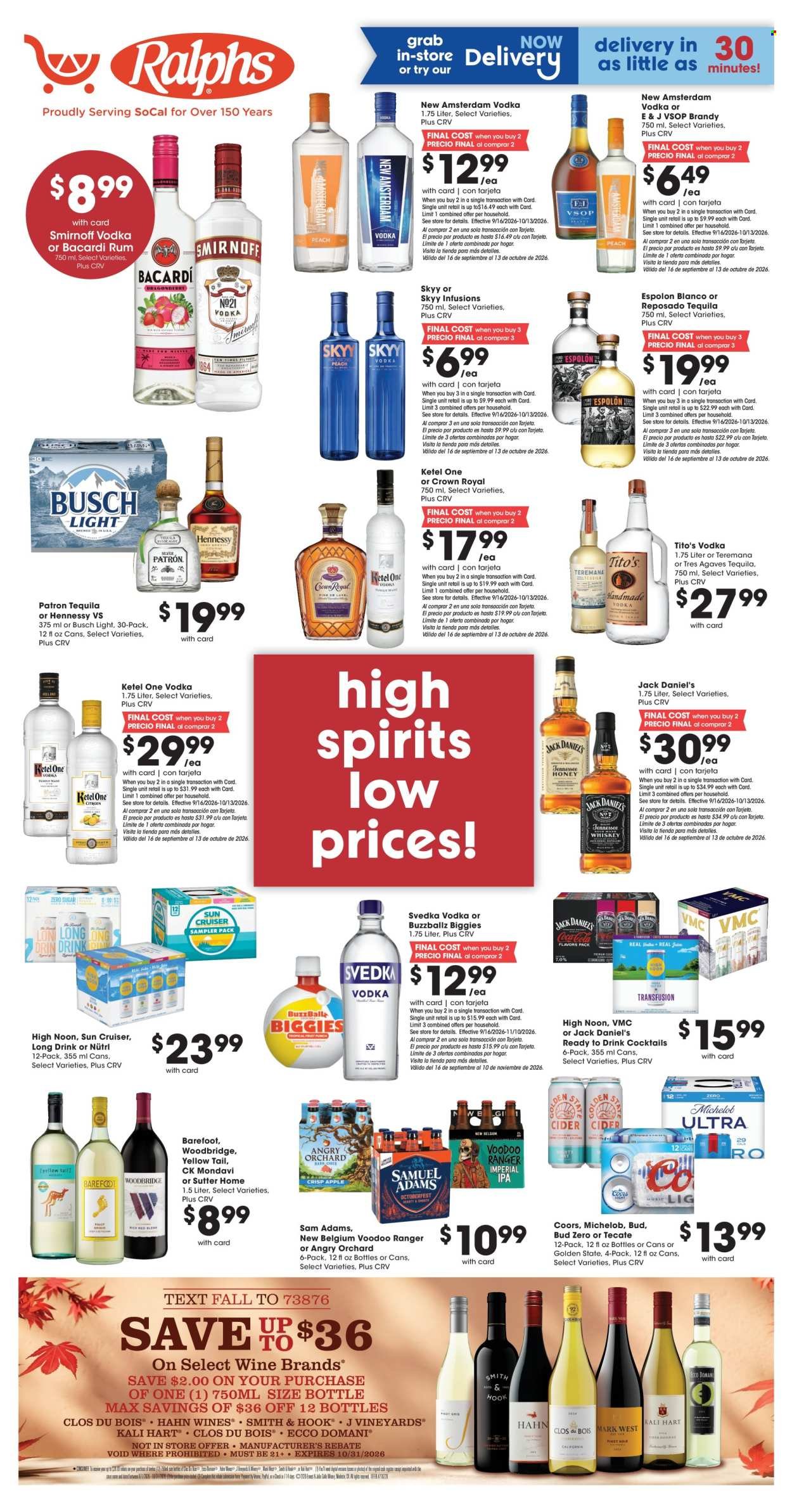 RALPHS ad - Adult Beverage