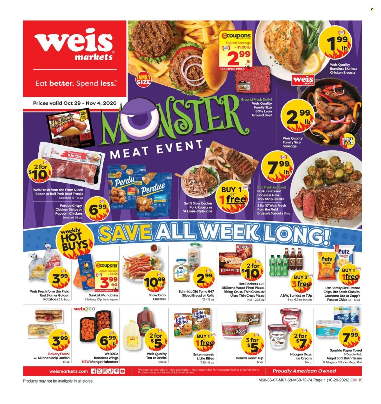 WEIS ad - Weekly Circular