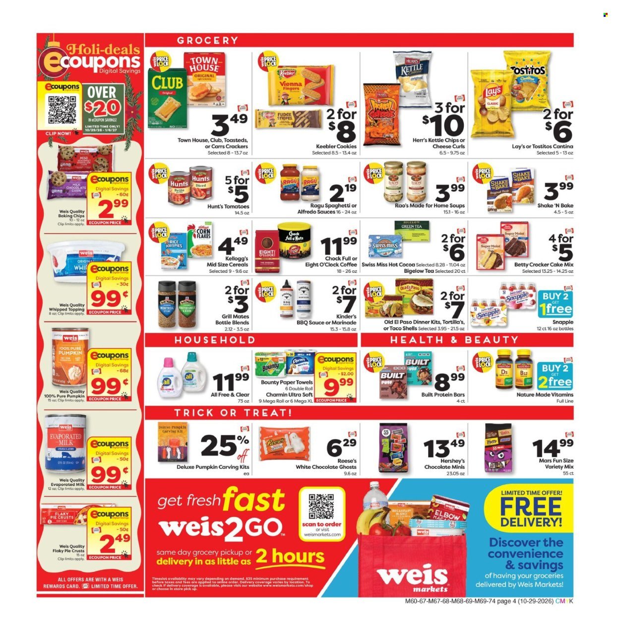 WEIS ad - Weekly Circular