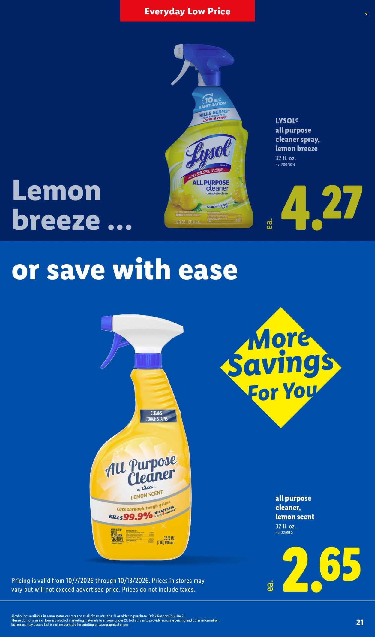 LIDL ad - Weekly Ad