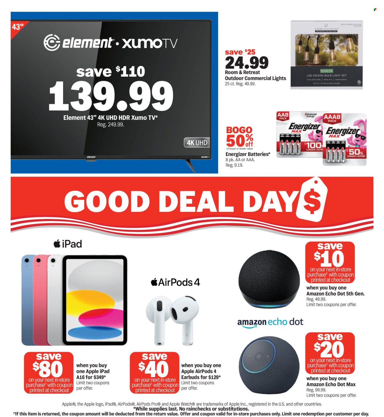 MEIJER ad - Good Deal Days