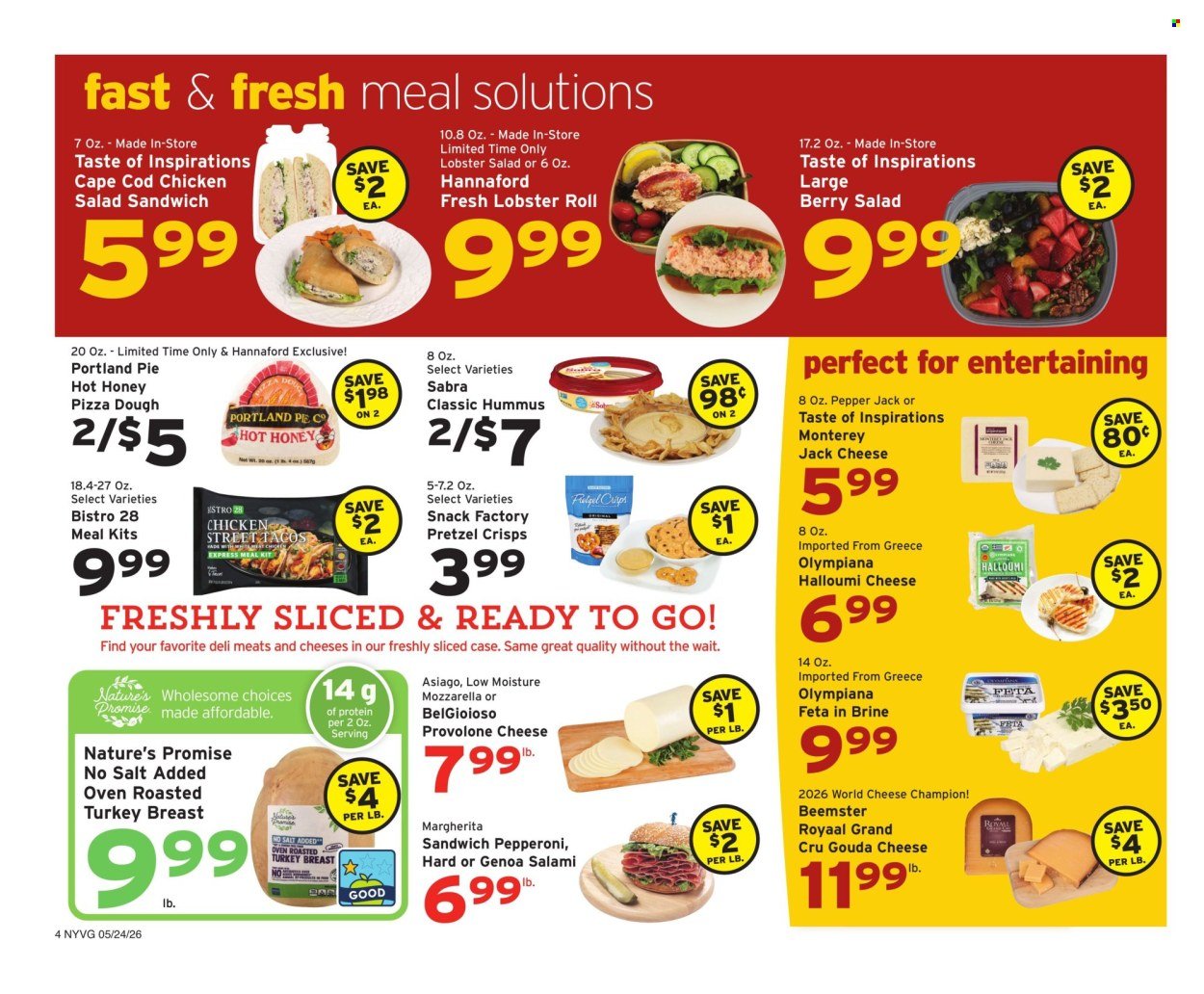 HANNAFORD ad - Weekly Ad