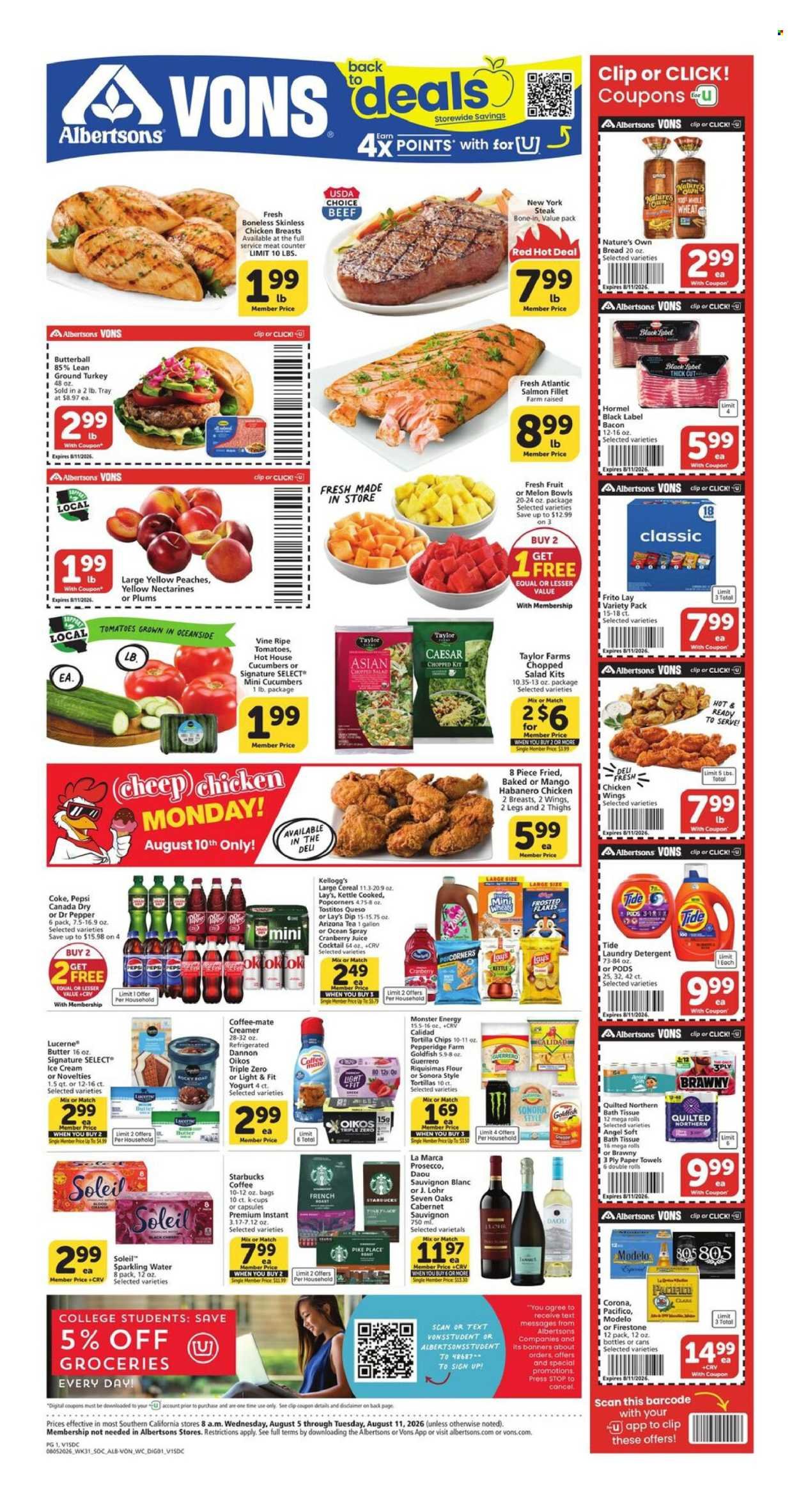 VONS ad - Weekly Ad