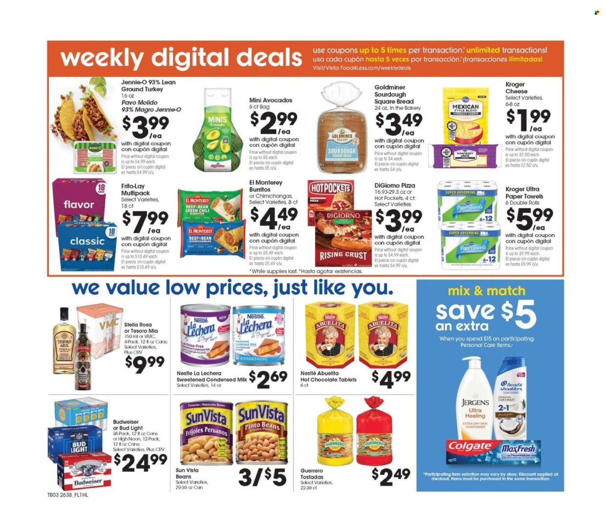 FOOD 4 LESS ad - Weekly Ad