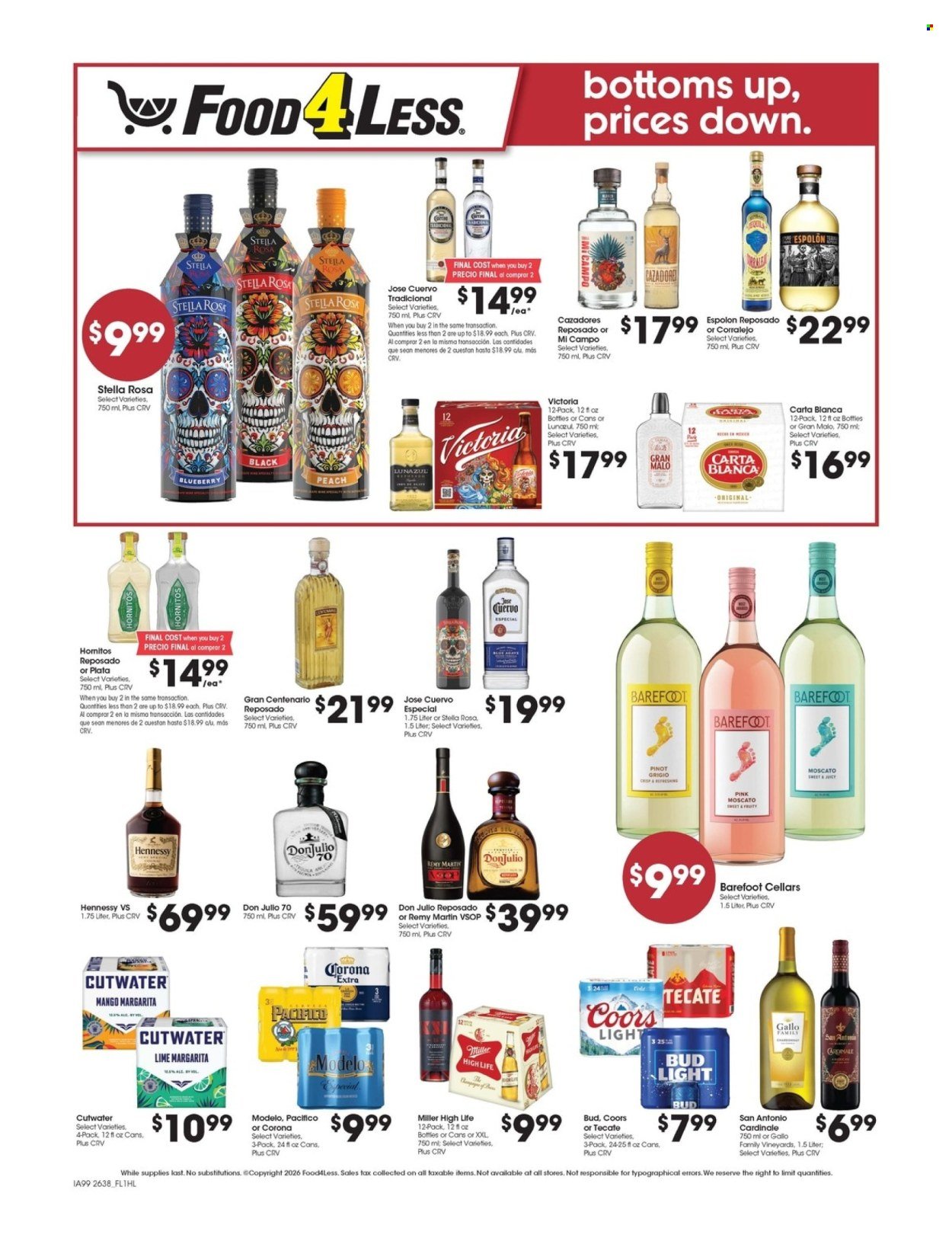 FOOD 4 LESS ad - Weekly Ad