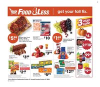 FOOD 4 LESS ad - Weekly Ad