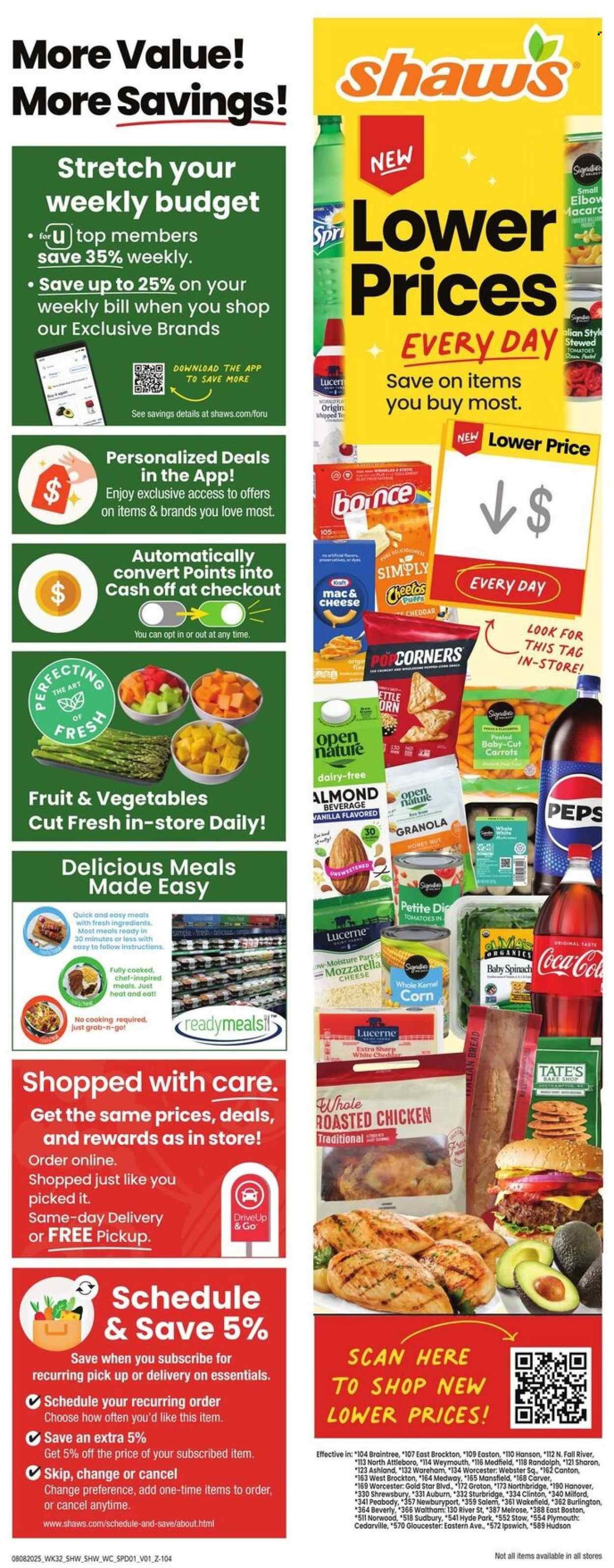 SHAW’S ad - Weekly Ad (2025-08-08 - 2025-08-14) | 1