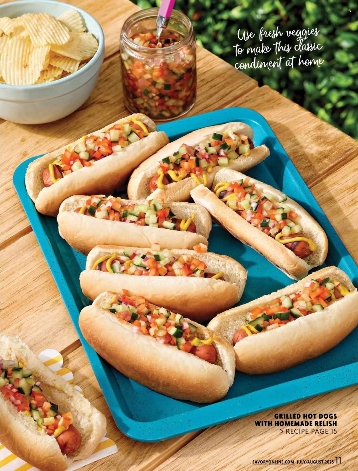 STOP & SHOP ad - Savory Magazine (2025-07-01 - 2025-08-31)