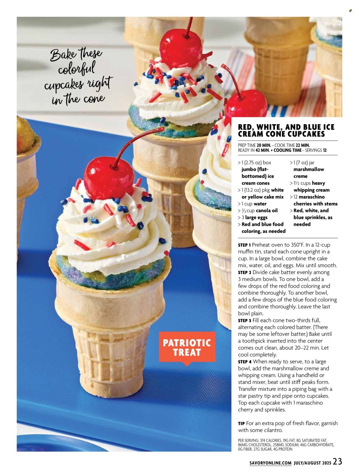 STOP & SHOP ad - Savory Magazine (2025-07-01 - 2025-08-31)