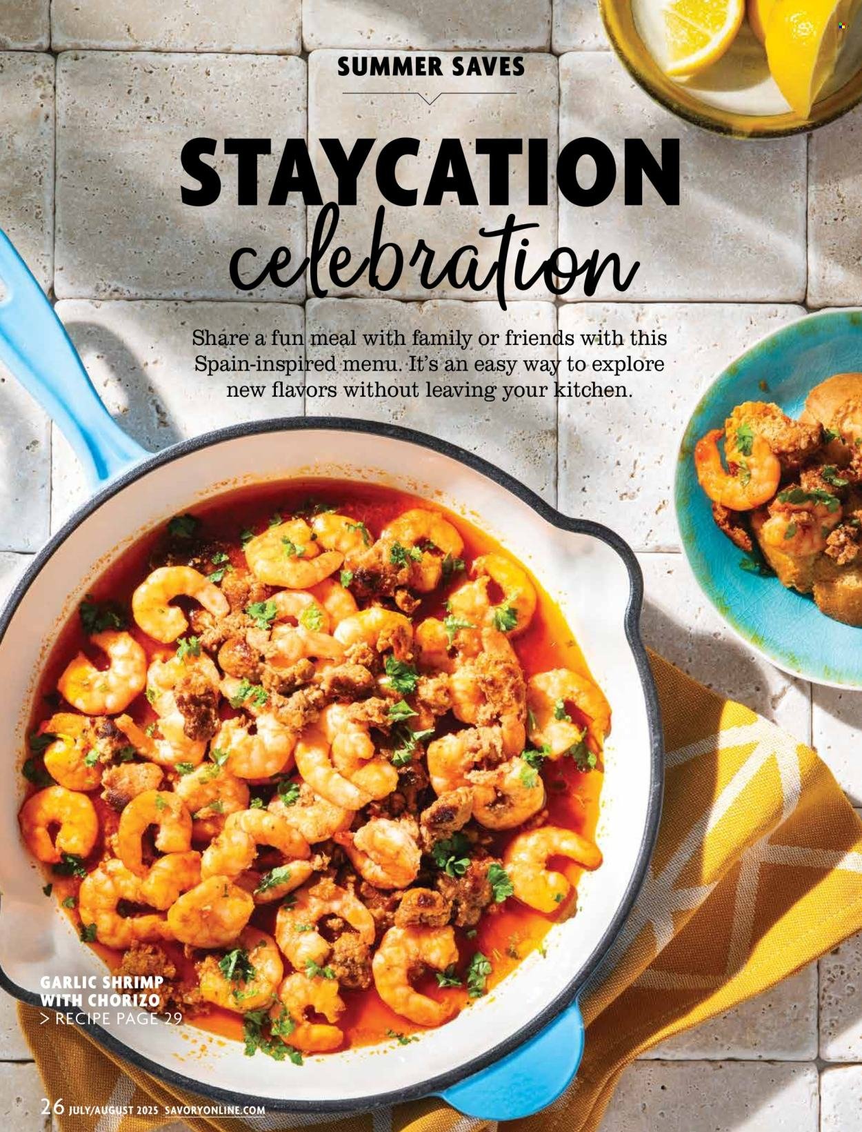 STOP & SHOP ad - Savory Magazine (2025-07-01 - 2025-08-31)