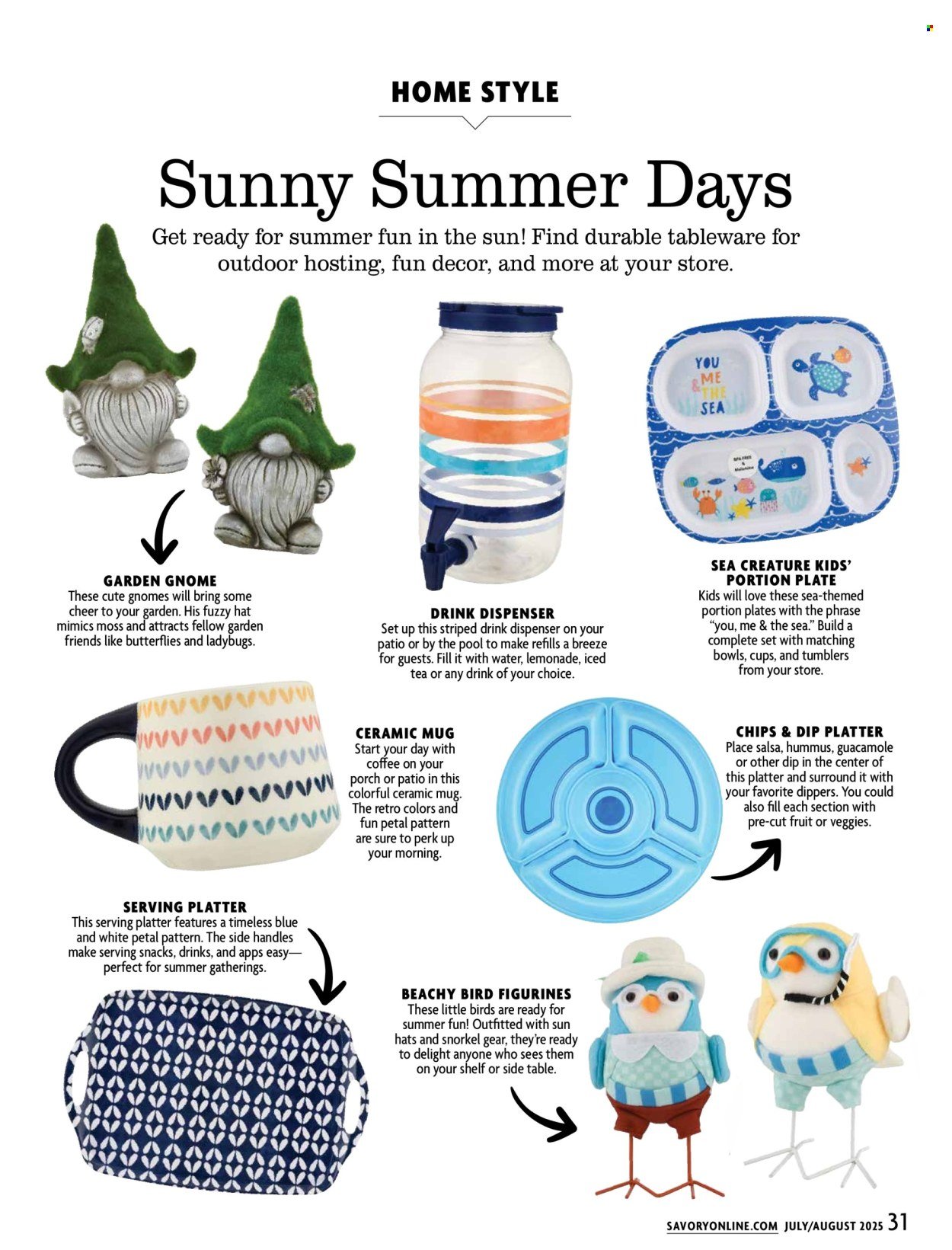 STOP & SHOP ad - Savory Magazine (2025-07-01 - 2025-08-31)