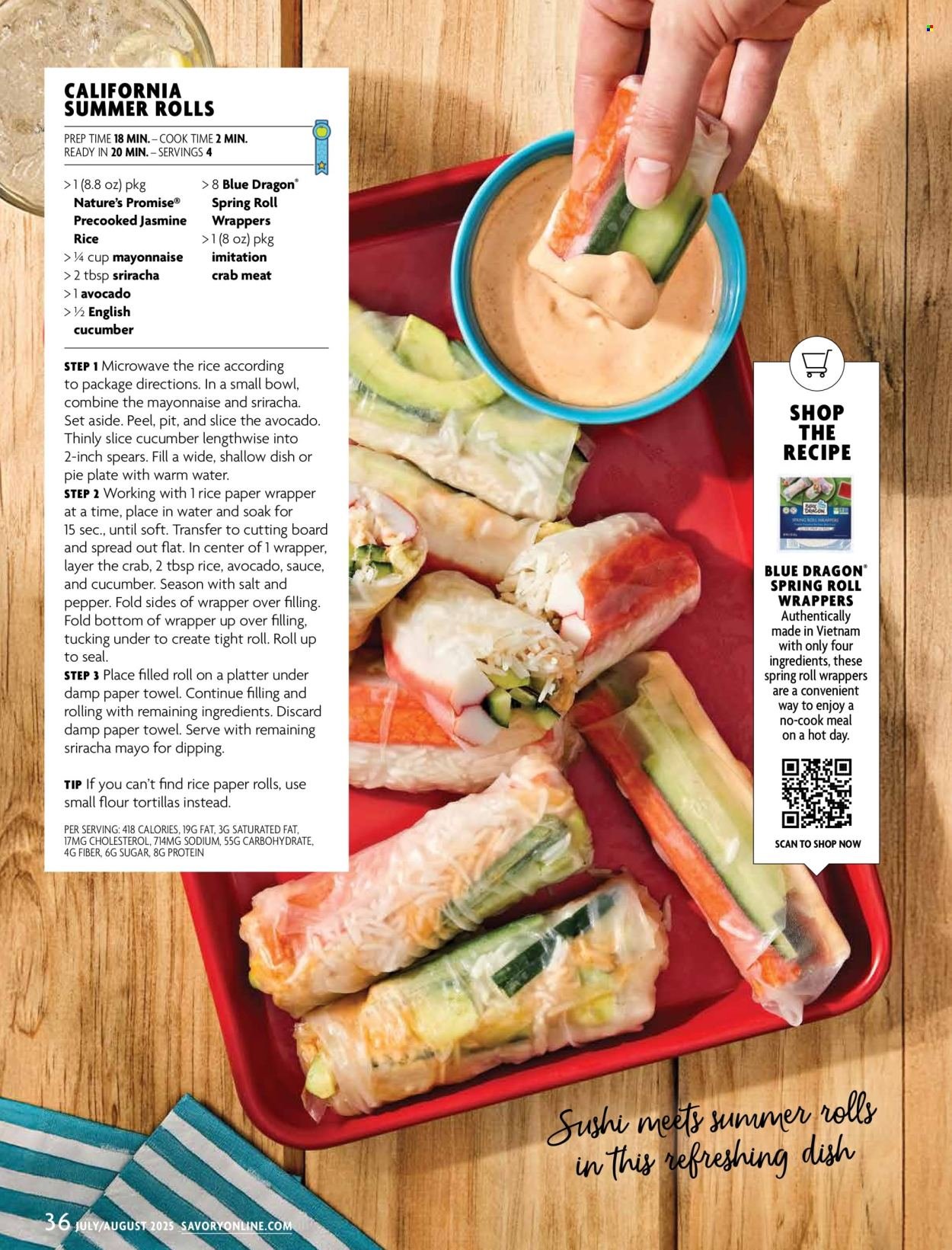 STOP & SHOP ad - Savory Magazine (2025-07-01 - 2025-08-31)