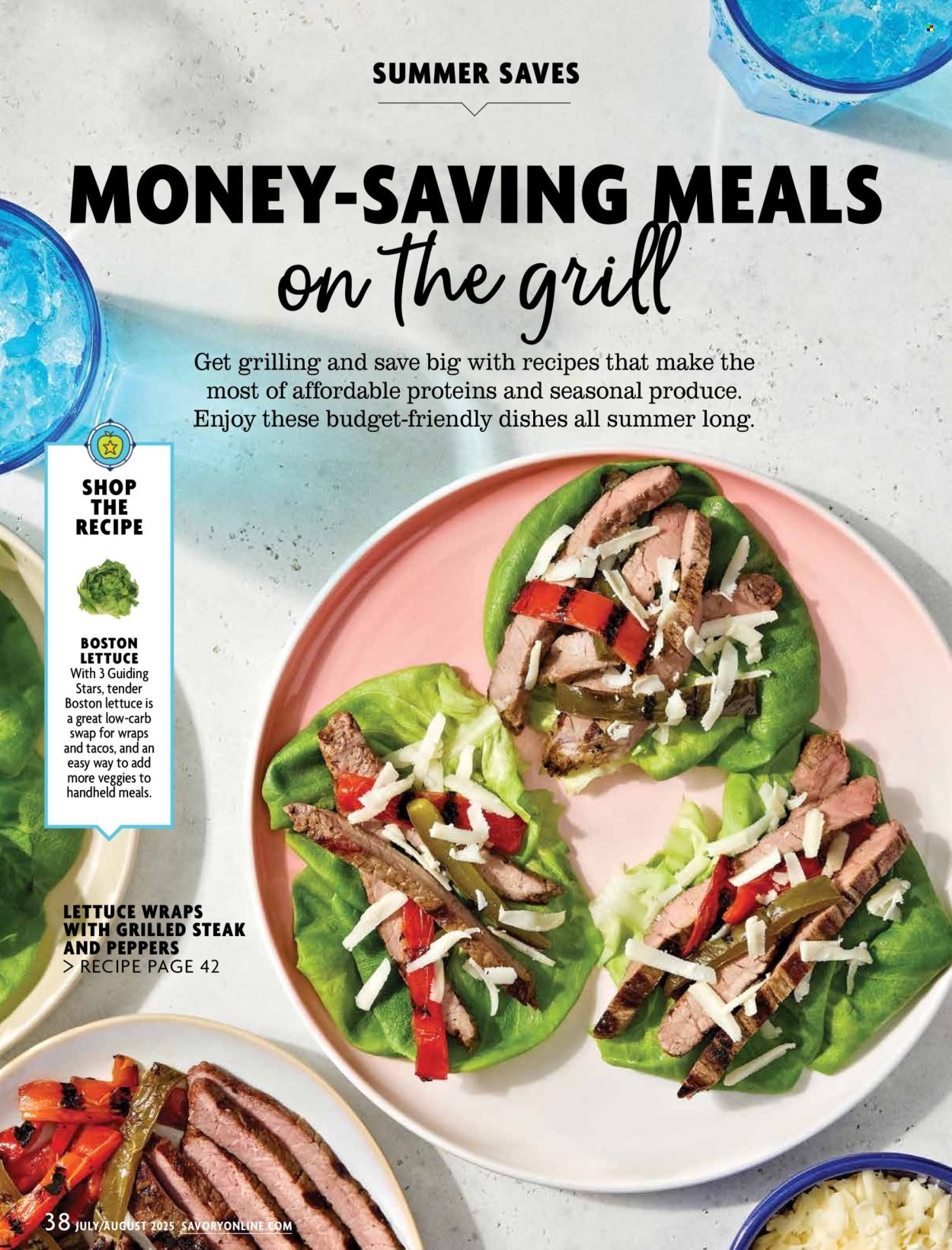 STOP & SHOP ad - Savory Magazine (2025-07-01 - 2025-08-31)