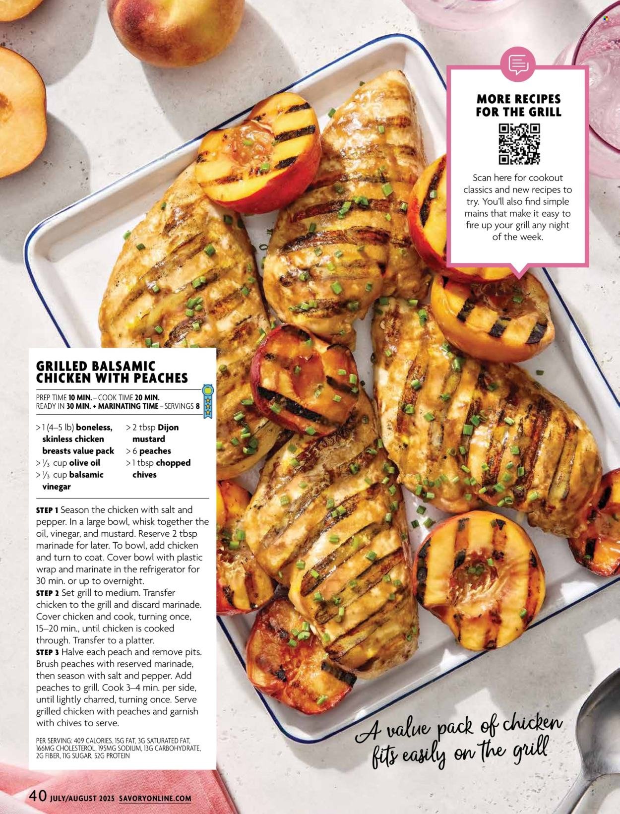 STOP & SHOP ad - Savory Magazine (2025-07-01 - 2025-08-31)