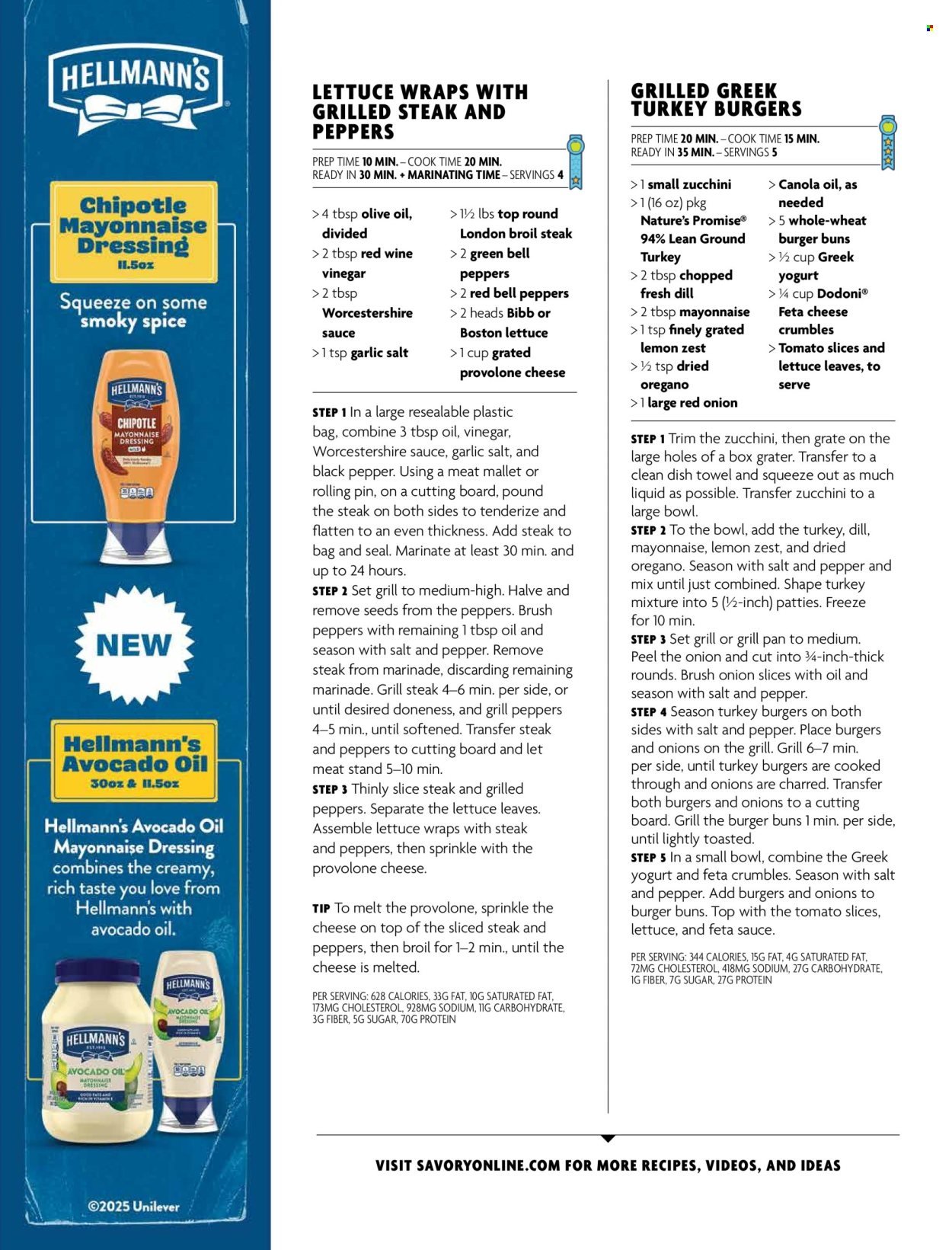 STOP & SHOP ad - Savory Magazine (2025-07-01 - 2025-08-31)
