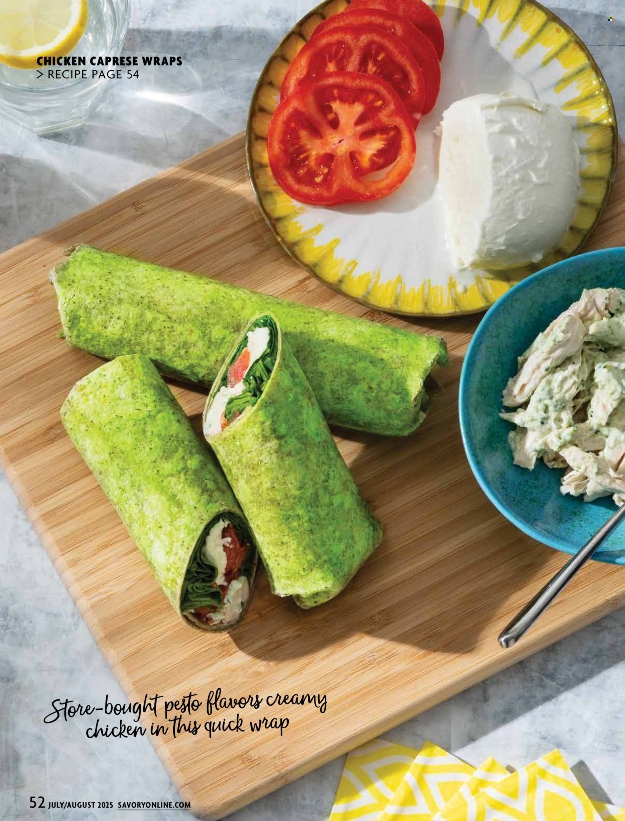 STOP & SHOP ad - Savory Magazine (2025-07-01 - 2025-08-31)