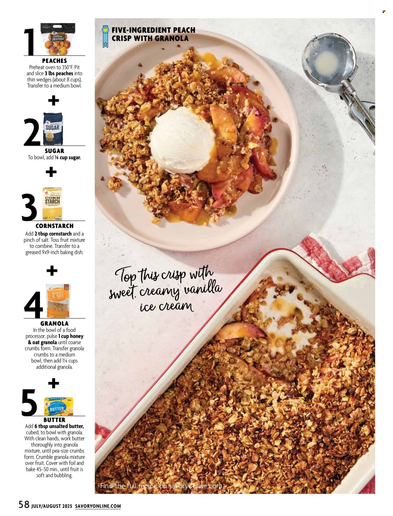 STOP & SHOP ad - Savory Magazine (2025-07-01 - 2025-08-31)
