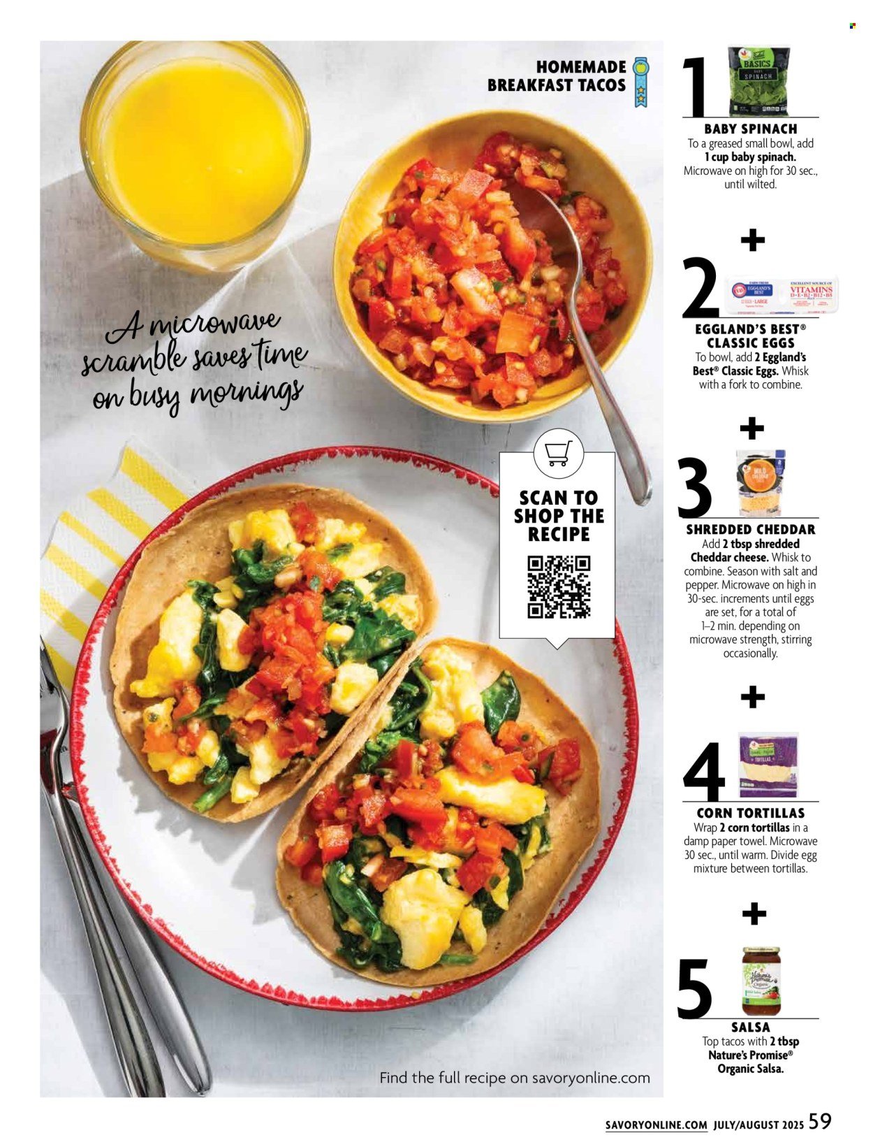 STOP & SHOP ad - Savory Magazine (2025-07-01 - 2025-08-31)
