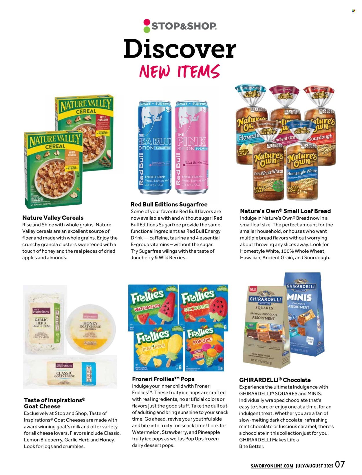 STOP & SHOP ad - Savory Magazine (2025-07-01 - 2025-08-31)
