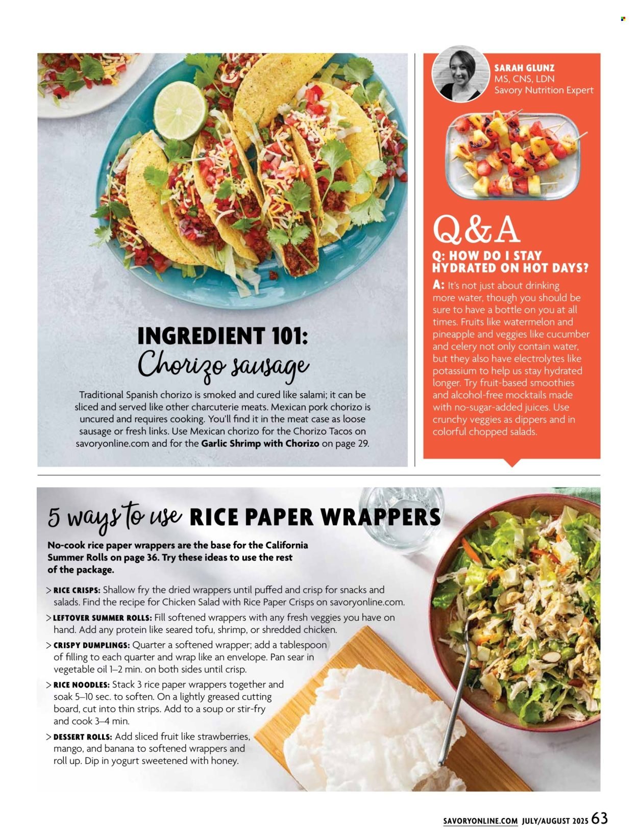 STOP & SHOP ad - Savory Magazine (2025-07-01 - 2025-08-31)